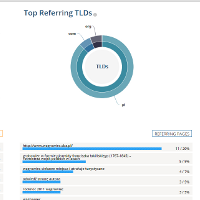 Website audit – graph showing link profile analysis