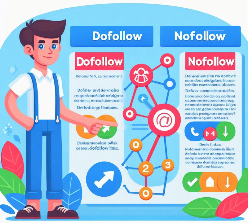 What is the difference between dofollow and nofollow links?